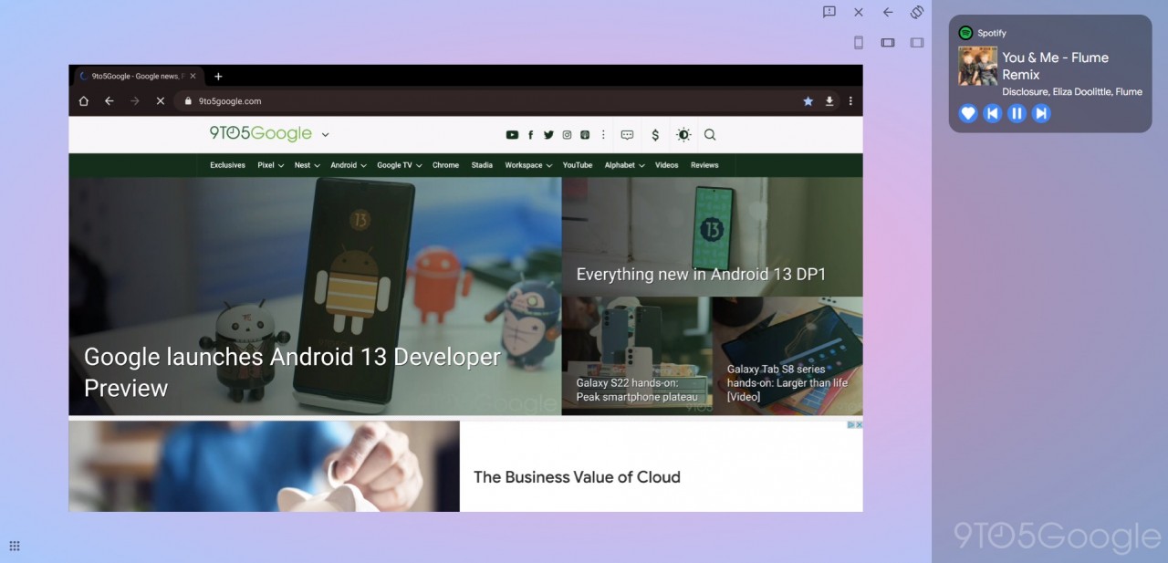 В сети продемонстрировали, как ваш Google Pixel сможет транслировать приложения Android на ваш Chromebook/ПК