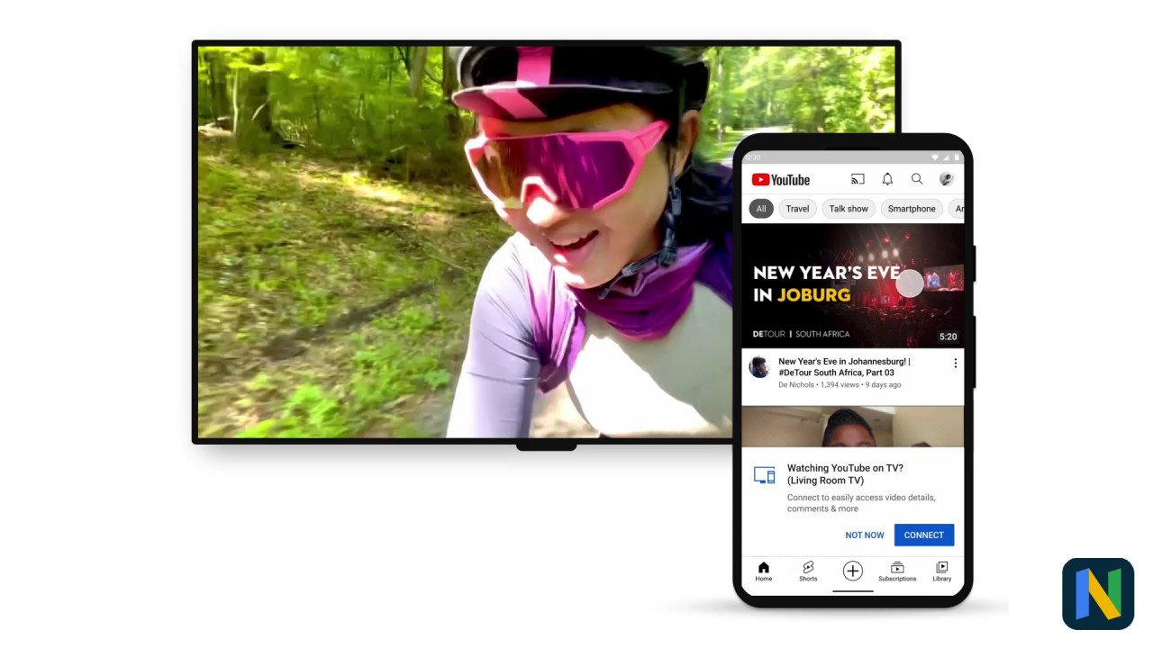 Приложение YouTube для Android и iOS теперь превращает ваш смартфон во второй дисплей для вашего телевизора